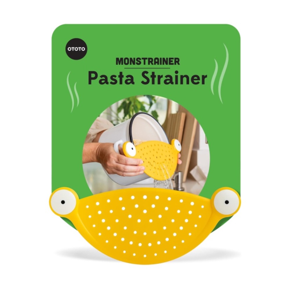 🔴 OTOTO Monstrainer Pasta Strainer 🍝 Food Noodle Strainer for Pots - BPA Free